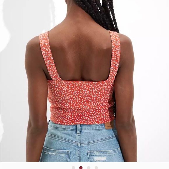 FLORAL CROP TANK🌸 - Picture 2 of 8